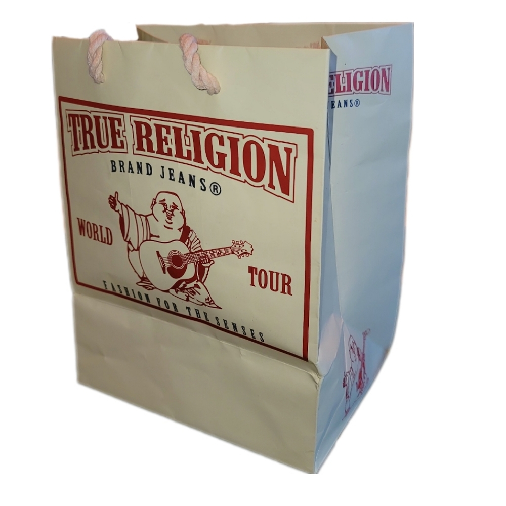 True Religion Paper Bag